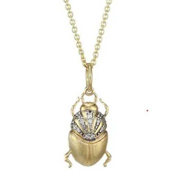 Sydney Evan | Jewelry | Sydney Evan 8k And Diamond Scarab  display picture 1